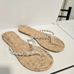Xappeal Cork Studded Sandals – Casual and Stylish